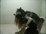 Russian schoolgirl sex with dog video